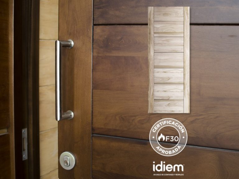 PRESENTAMOS NUESTRA PUERTA SÓLIDA EN MADERA DE LENGA CERTIFICADA F 30