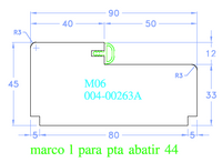 MARCOS DE PUERTA MODELO M06 (KIT COMPLETO)