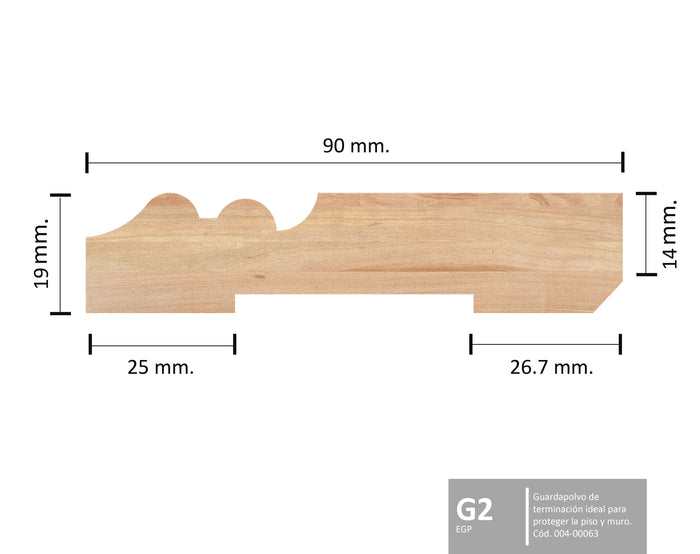 GUARDAPOLVOS DE TERMINACION