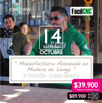 CURSO #2: "MANUFACTURA AVANZADA EN MADERA DE LENGA"