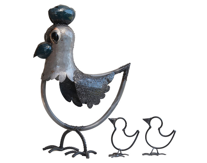 GALLINA + 2 POLLITOS