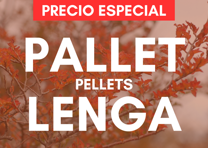 OFERTA POR TIEMPO LIMITADO - PALLET PELLETS LENGA (84 BOLSAS) $399.000 RETIRO EN VILLA ALEMANA Y REGIÓN METROPOLITANA